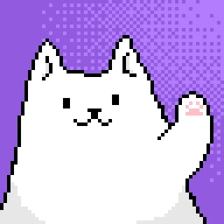 Стикер Pixel Cat 👋