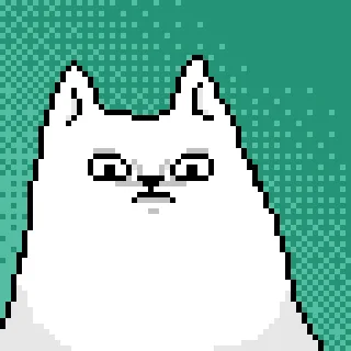 Стикер Pixel Cat 😧