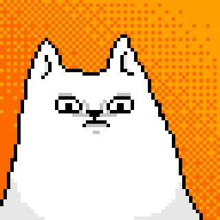Стикер Pixel Cat 😬
