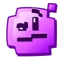 Эмодзи Pixel Emoji 🤨