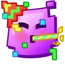 Емодзі Pixel Emoji 🥳
