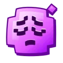 Емодзі Pixel Emoji 😔