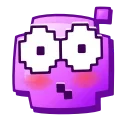 Эмодзи Pixel Emoji 😳