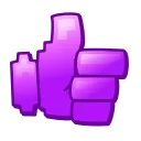 Эмодзи Pixel Emoji 👍
