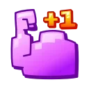 Емодзі Pixel Emoji 💪