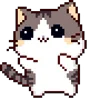 Емодзі Pixel Cat 🕺