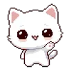Емодзі Pixel Cat 👋