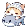 Емодзі Pixel Cat 😄