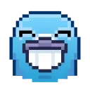 Pixel Pigeon Emoji stiker 😁
