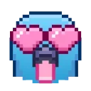 Стикер Pixel Pigeon Emoji  😍