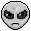 Емодзі Pixel Emojis  😠