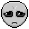 Емодзі Pixel Emojis  😟