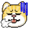 Емодзі Pixel Emojis 😮‍💨