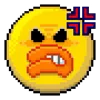 Pixel Emojis emoji 🤬