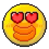 Pixel Emojis emoji 😍