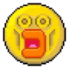 Pixel Emojis emoji 😮
