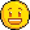 Pixelated emoji 😃