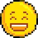 Pixelated emoji 😄