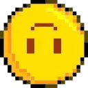 Pixelated emoji 🙃