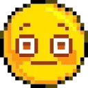 Pixelated emoji 😳