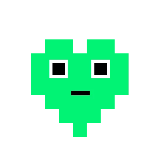 Стікер Pixel hearts 😐