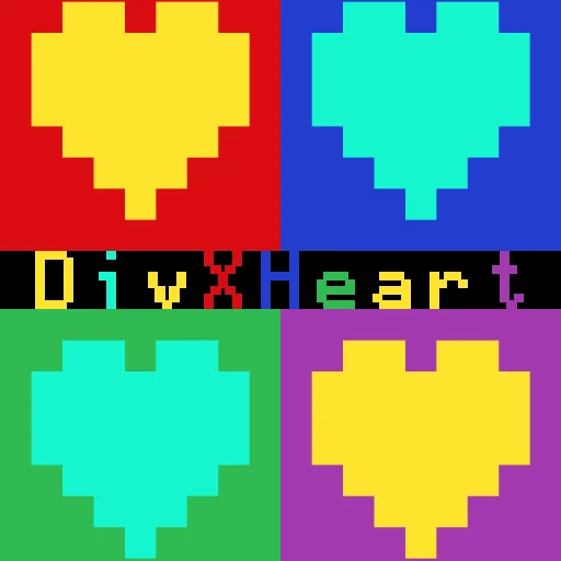 Стікер Telegram «Pixel hearts» 👨‍👩‍👧‍👦