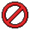Емодзі Pixelki Emoji 🚫