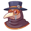Plague Doctor Hawk emoji 😭