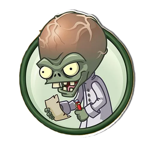 Стікер Telegram «Plants vs Zombies» 👻