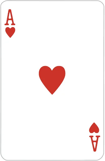 Playing cards sticker 1⃣