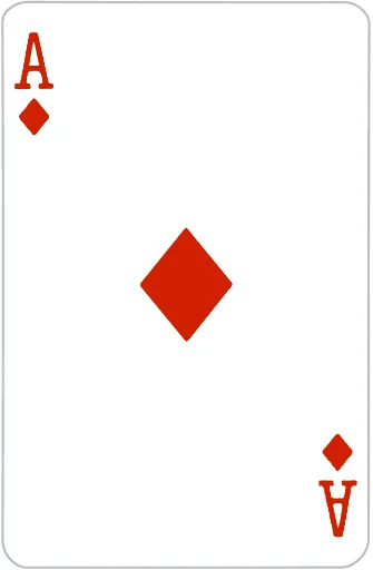 Playing cards emoji 1⃣
