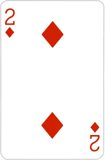 Playing cards stiker 2⃣