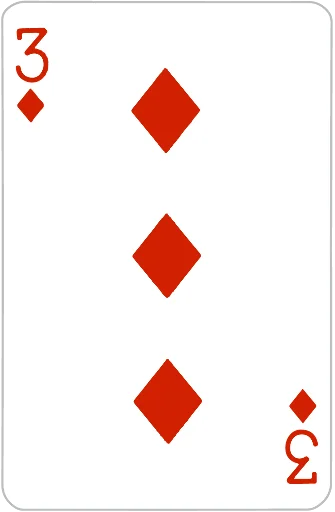 Стікер Playing cards 3⃣