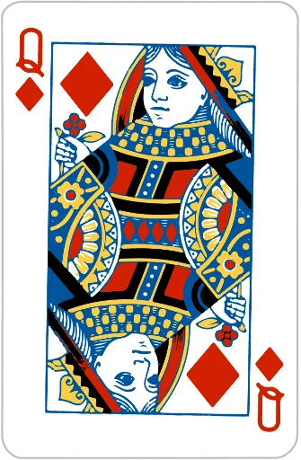 Стикер Playing cards 👸