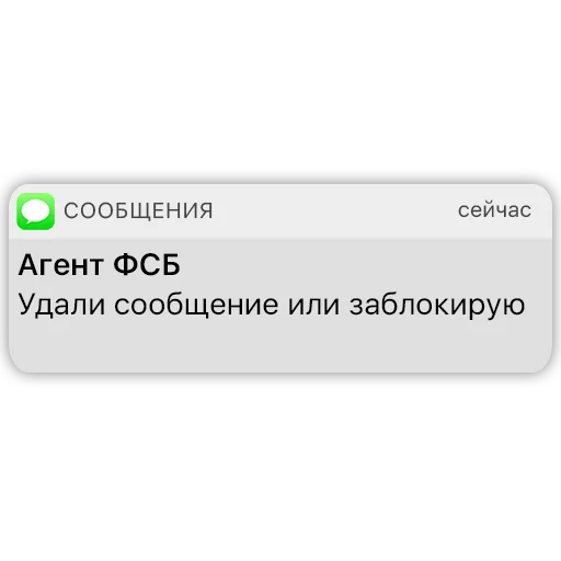 Стікер Telegram «Карманный ФСБшник» 🗑