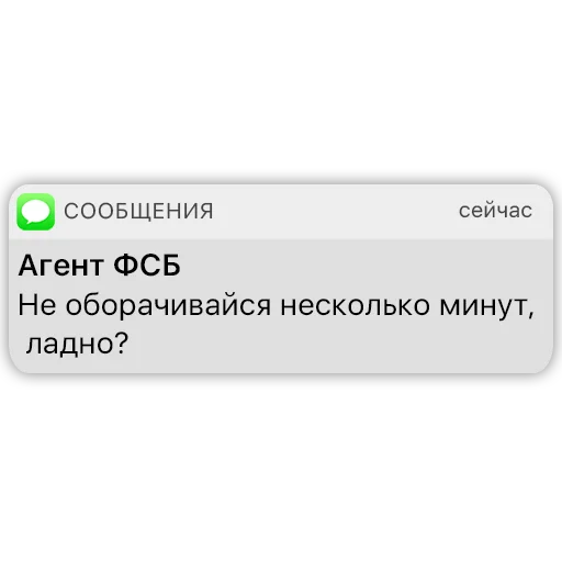 Стикер Telegram «Карманный ФСБшник» 😱