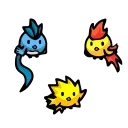 Animated Pokémon emoji 🌠