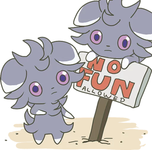 Telegram Sticker «Pokemon Reaction Vol. 2» 😶