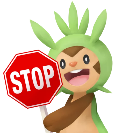 Telegram Sticker «Pokemon Reaction Vol. 2» 🛑