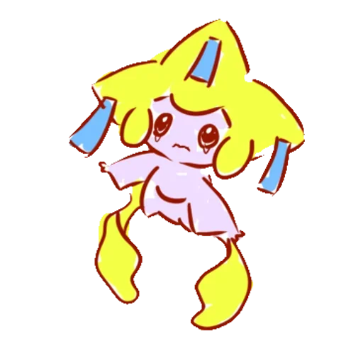 Telegram stiker «Pokemon Art Drawings» 😚