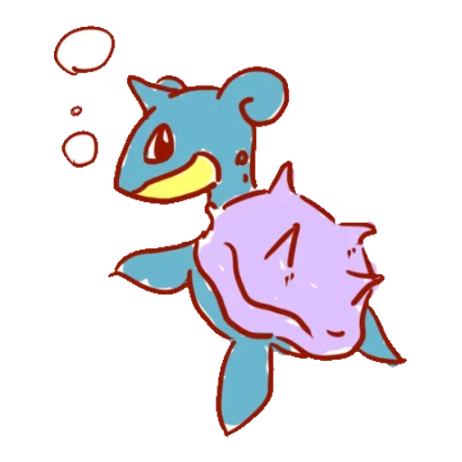 Telegram stiker «Pokemon Art Drawings» 😜