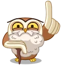 Емодзі Polar Owl ☝️