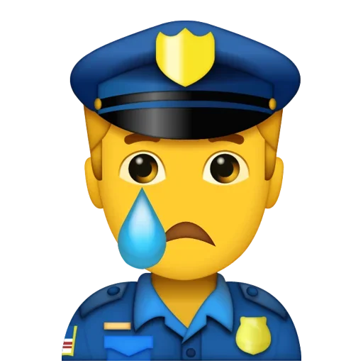 Police Stickers emoji 😋
