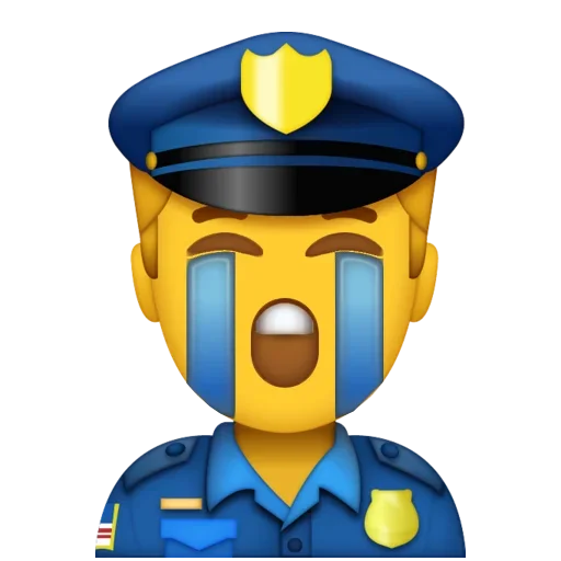 Police Stickers emoji 🤪