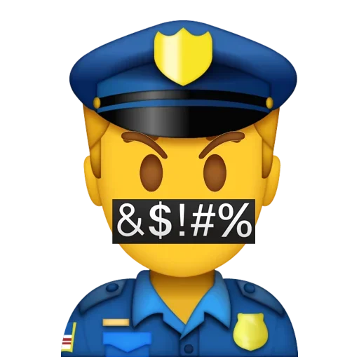 Police Stickers emoji 🤪