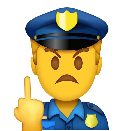 Стикер Telegram «Police Stickers» 🤪
