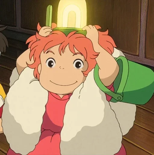 Эмодзи Ponyo 🧶