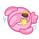 Pool Flamingo emoji 🤩