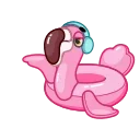 Pool Flamingo emoji 💃