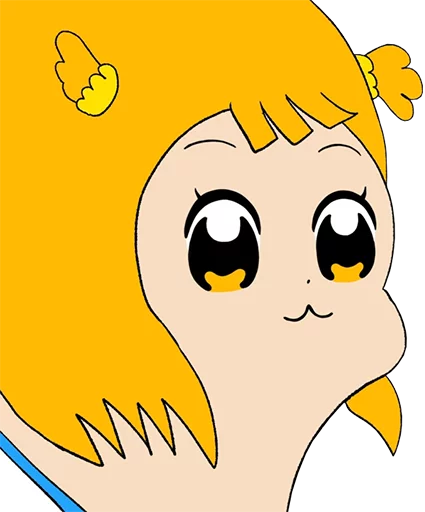 Pop Team Epic Anime emoji 🙂